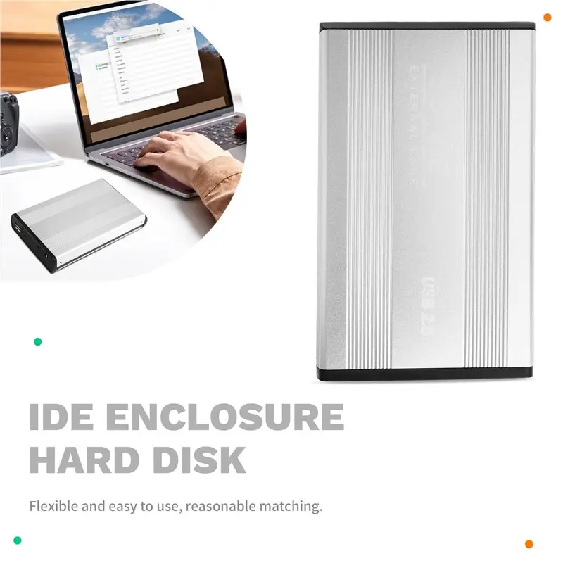 【PROMOTION】External Box With Power Supply EU Plug 3.5" Hard Disk Enclosure For IDE HDD SSD USB2.0 To IDE HD
【PROMOTION】External Box With Power Supply EU Plug 3.5" Hard Disk Enclosure For IDE HDD SSD USB2.0 To IDE HD