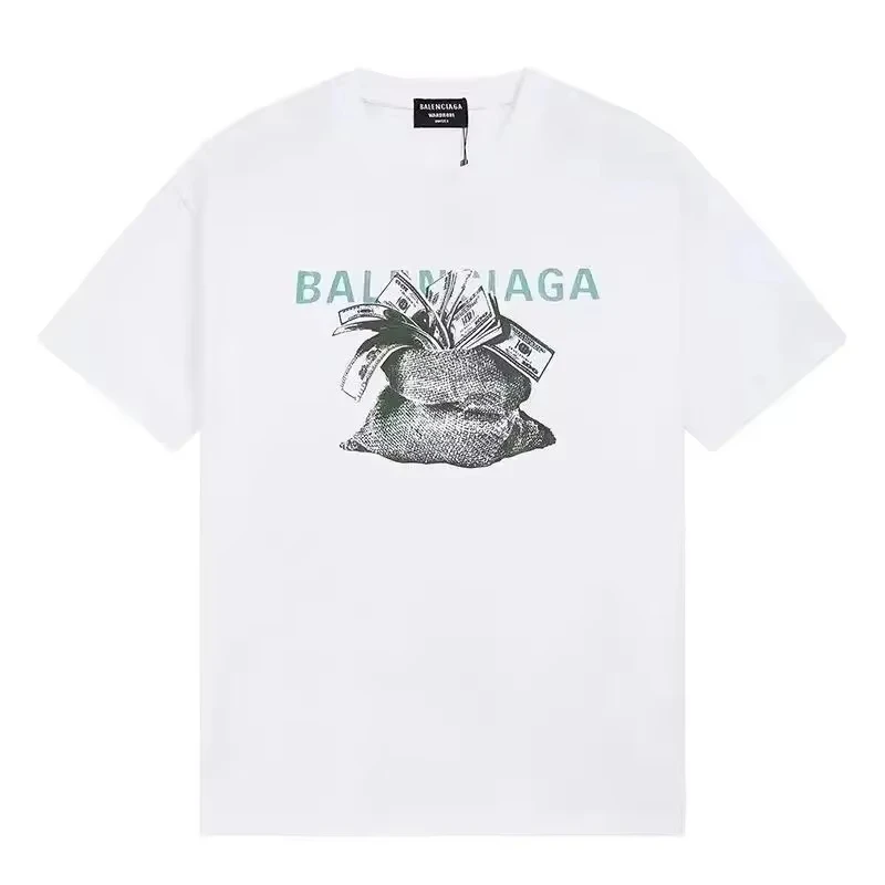 Fashion Trends Classic All-in-one Print Brand High-end High-quality T-shirt Pure Cotton Men and Women Short Sleeve Y2K
Fashion Trends Classic All-in-one Print Brand High-end High-quality T-shirt Pure Cotton Men and Women Short Sleeve Y2K