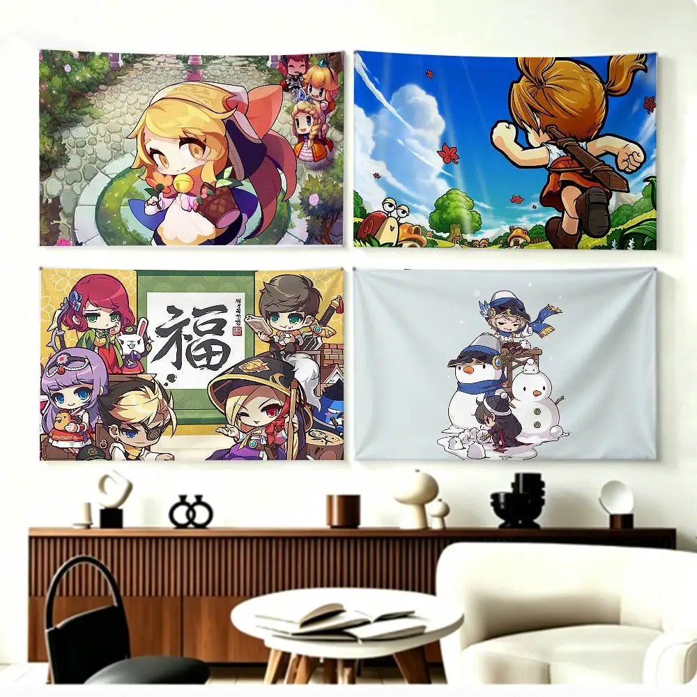 CUTE GAME M-Maplestory Flags Wall Hanging Background Art Banner for Bedroom Home Outdoor Decor
CUTE GAME M-Maplestory Flags Wall Hanging Background Art Banner for Bedroom Home Outdoor Decor