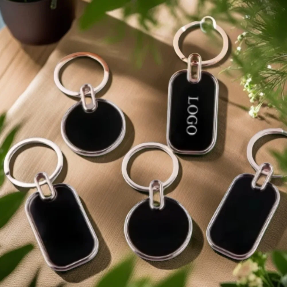 Custom Logo Name Personalized Keyring Plate Laser Marking Stainless Steel Key Metal Black Keychain Engraving Chain Ring Gift
Custom Logo Name Personalized Keyring Plate Laser Marking Stainless Steel Key Metal Black Keychain Engraving Chain Ring Gift