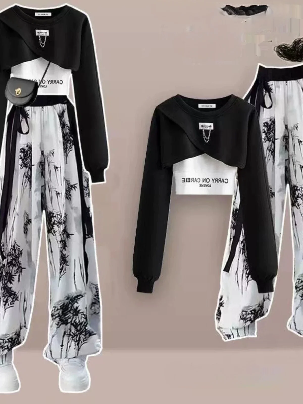 Jazz dance costume women's set trendy and cool dance jazz loose three piece set hip-hop street dance performance costume trend
Jazz dance costume women's set trendy and cool dance jazz loose three piece set hip-hop street dance performance costume trend