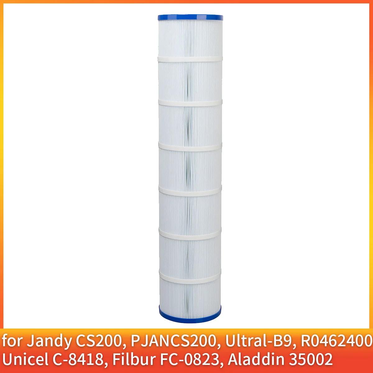 1 Pcs PLFPJANCS200 Pool Filter for Jandy CS200, PJANCS200, Ultral-B9, R0462400, Unicel C-8418, Filbur FC-0823, Aladdin 35002
1 Pcs PLFPJANCS200 Pool Filter for Jandy CS200, PJANCS200, Ultral-B9, R0462400, Unicel C-8418, Filbur FC-0823, Aladdin 35002