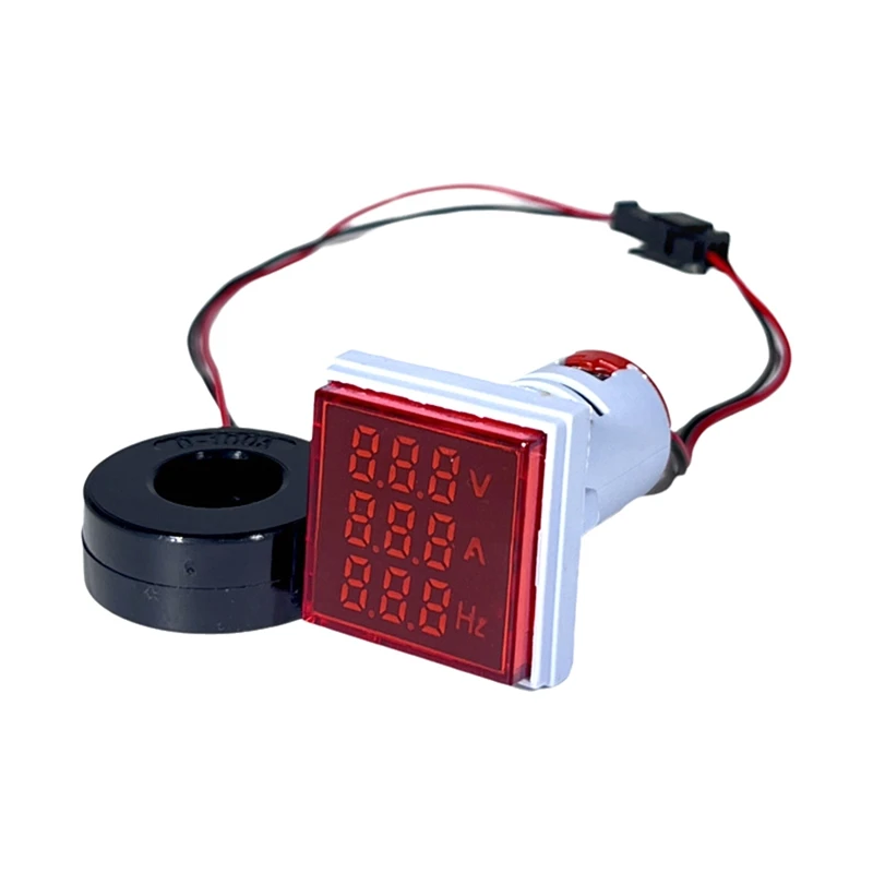 Y51A-LED Digital Voltmeter Ammeter Hertz Meter AC6-500V Signal Lights Voltage Current Frequency Meter Indicator Tester
Y51A-LED Digital Voltmeter Ammeter Hertz Meter AC6-500V Signal Lights Voltage Current Frequency Meter Indicator Tester