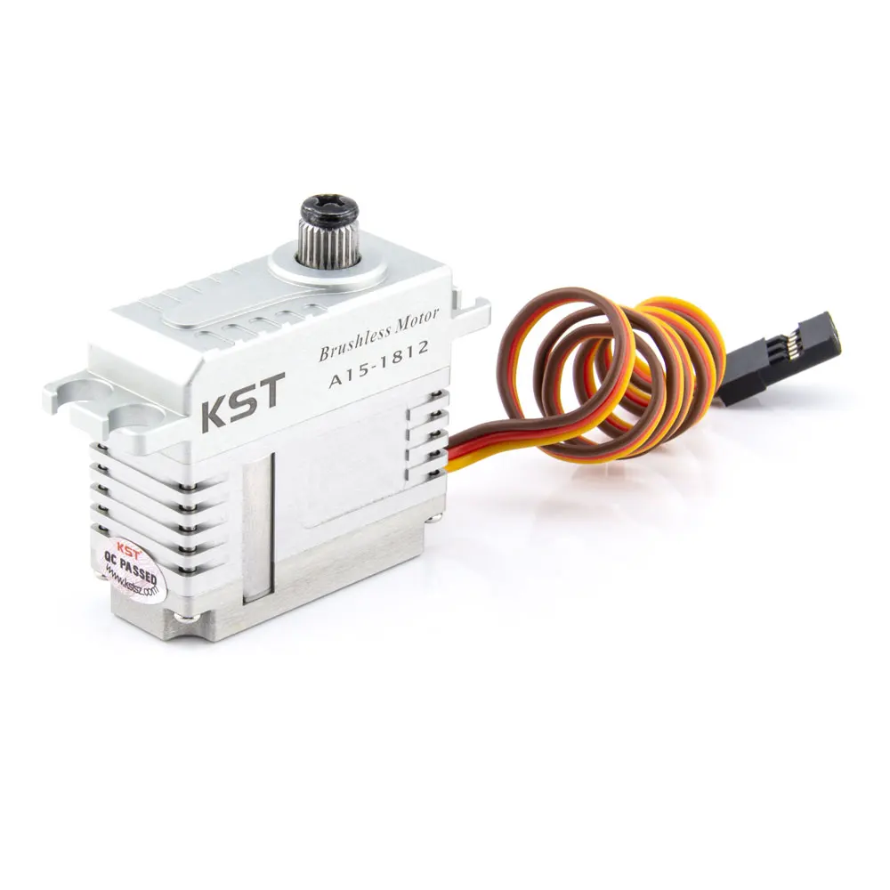 KST A15-1812 1.8N.m 0.12sec Mini Brushless Servo For RC Gliders
KST A15-1812 1.8N.m 0.12sec Mini Brushless Servo For RC Gliders