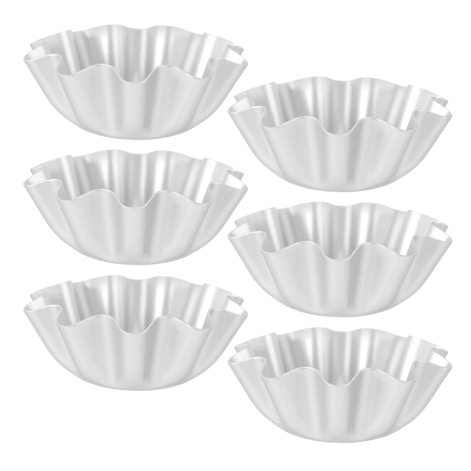 6 Pcs Tart Mold Aluminum Alloy Non Stick Baking Tools Home Kitchen Hotel Restaurant Tart Pies Heat Resistant H202
6 Pcs Tart Mold Aluminum Alloy Non Stick Baking Tools Home Kitchen Hotel Restaurant Tart Pies Heat Resistant H202