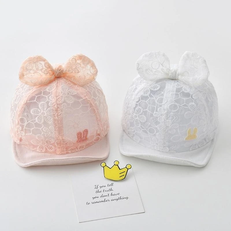 J15U Summer Children Hat Mesh Breathable Hat for 3-24 Months Kid Adjustable Sun Hat Baby Girls Cap with Bowknot Decorations
J15U Summer Children Hat Mesh Breathable Hat for 3-24 Months Kid Adjustable Sun Hat Baby Girls Cap with Bowknot Decorations