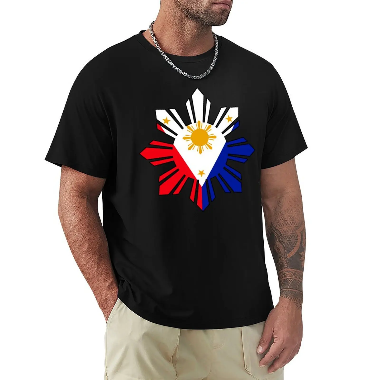 Philippine Sun Flag T-Shirt Fashion Pattern Printed Tee Shirt
Philippine Sun Flag T-Shirt Fashion Pattern Printed Tee Shirt