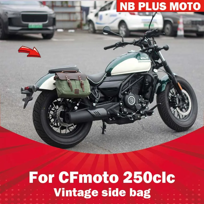 【Premium】For CFMOTO 250clc side bag modification accessories cycling hanging saddle case canvas vintage tool side bag
【Premium】For CFMOTO 250clc side bag modification accessories cycling hanging saddle case canvas vintage tool side bag