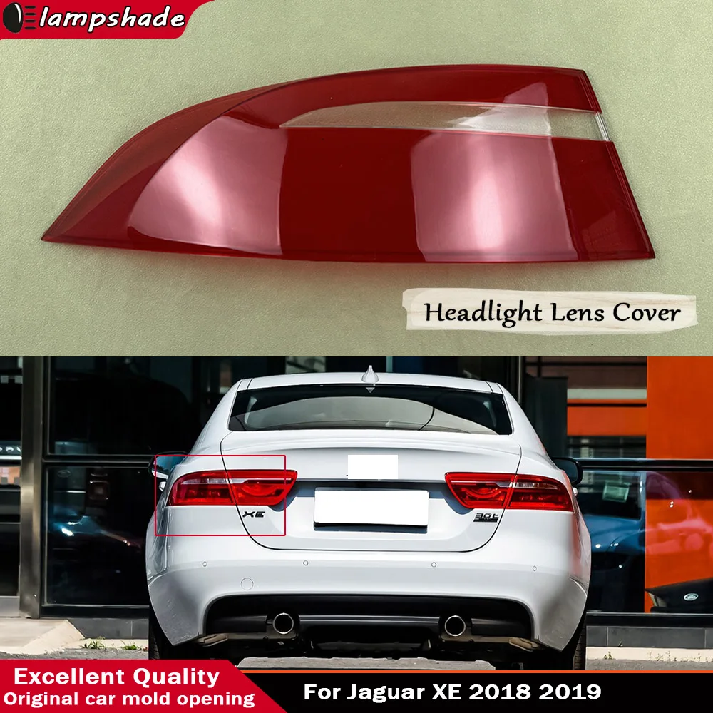 Car Accessories Rear Outer Taillight Shell Tail Lamp Cover Turn Signal Stop Light Mask Plexiglass For Jaguar XE 2018 2019
Car Accessories Rear Outer Taillight Shell Tail Lamp Cover Turn Signal Stop Light Mask Plexiglass For Jaguar XE 2018 2019