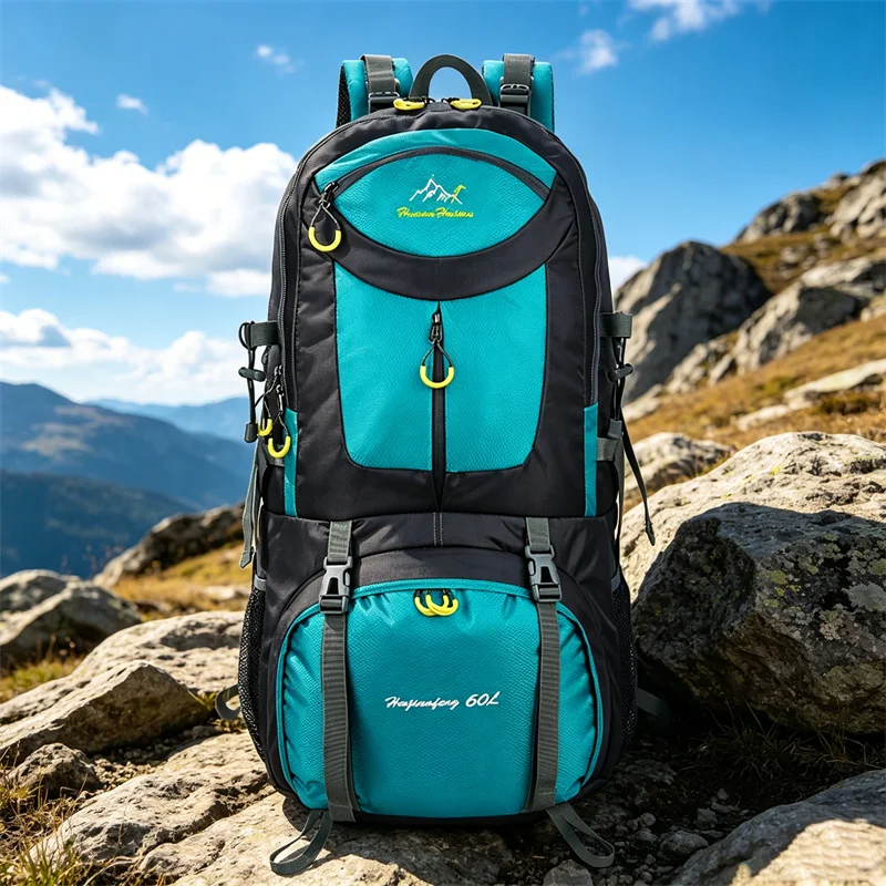 Outdoor Water Repellent Travel Backpack Sports Backpack Men Women 50/60L Multi-functional Lightweight Nylon Camping Supplies
Outdoor Water Repellent Travel Backpack Sports Backpack Men Women 50/60L Multi-functional Lightweight Nylon Camping Supplies