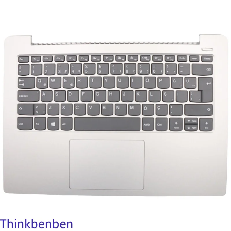 TR Turkish Platinum Grey Keyboard Upper Case Palmrest Shell Cover For Lenovo Ideapad 330S 14 14IKB 14AST 5CB0R07642
TR Turkish Platinum Grey Keyboard Upper Case Palmrest Shell Cover For Lenovo Ideapad 330S 14 14IKB 14AST 5CB0R07642