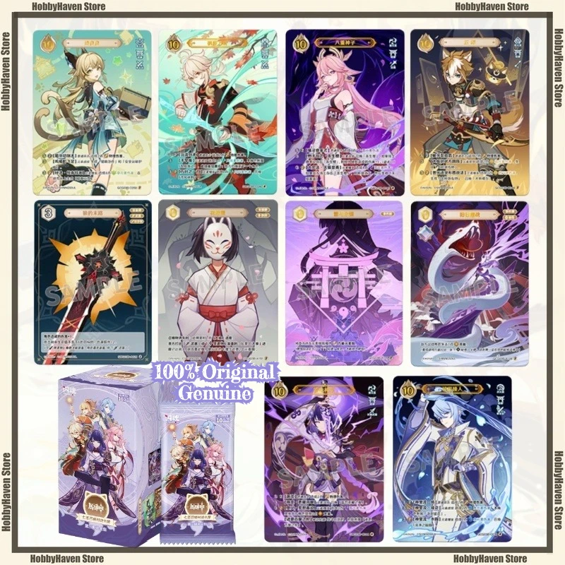In Stock Flash Soul Genshin Impact Seven Saints Summon Battle Cards 3rd Issue Supplement Pack Game Peripheral Collection Gift
In Stock Flash Soul Genshin Impact Seven Saints Summon Battle Cards 3rd Issue Supplement Pack Game Peripheral Collection Gift