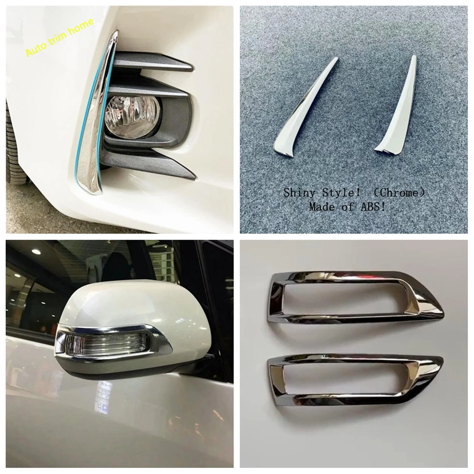 Rearview Mirror Strip / Front Fog Lights Lamps Eyelid Eyebrow Cover Trim For Toyota Sienna XL30 2018 - 2020 ABS Auto Accessories
Rearview Mirror Strip / Front Fog Lights Lamps Eyelid Eyebrow Cover Trim For Toyota Sienna XL30 2018 - 2020 ABS Auto Accessories