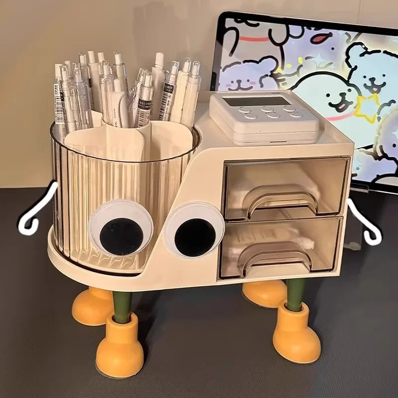 Desktop Large Capacity Rotating Pen Holder, Student Creative Desk Student Storage Box, Office Light Luxury High-end Storage Rack
Desktop Large Capacity Rotating Pen Holder, Student Creative Desk Student Storage Box, Office Light Luxury High-end Storage Rack