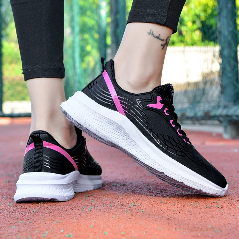 Women Tennis Shoes Low-up Black Walking Comfortable Shoes Women Sneakers Outdoor Running Shoes Big Size 35-41 Zapatillas Mujer
Women Tennis Shoes Low-up Black Walking Comfortable Shoes Women Sneakers Outdoor Running Shoes Big Size 35-41 Zapatillas Mujer