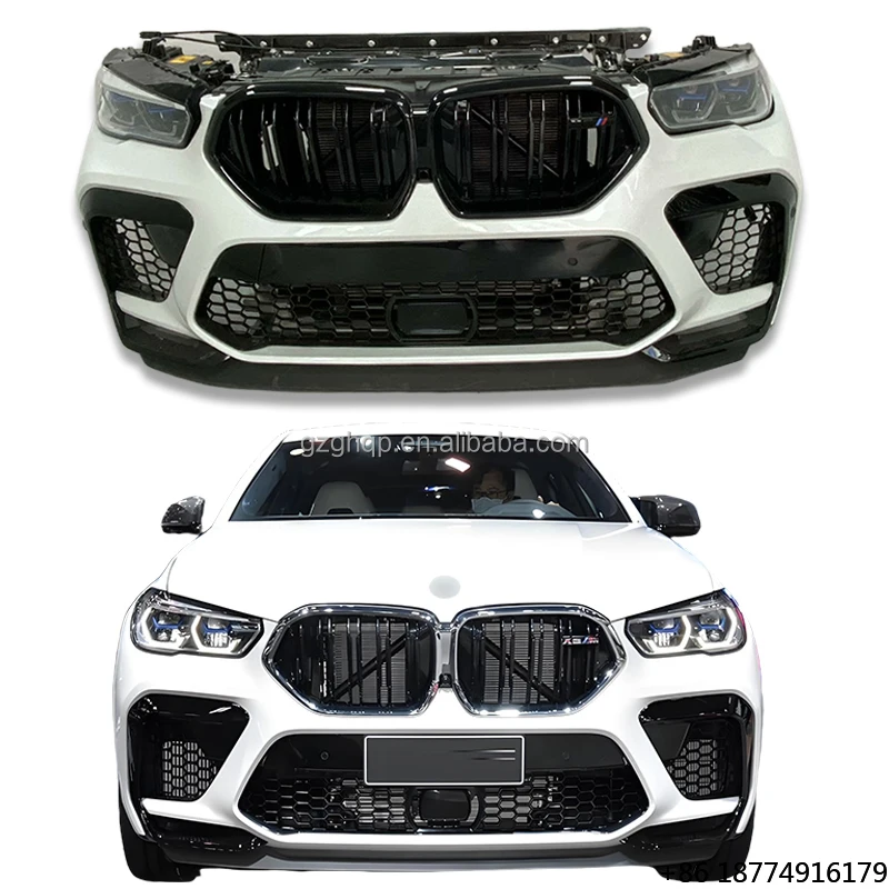 Suitable for X6M F96 Front Nozzle Assembly, Headlight Grille, Front Grille Surround, Car Bumper
Suitable for X6M F96 Front Nozzle Assembly, Headlight Grille, Front Grille Surround, Car Bumper