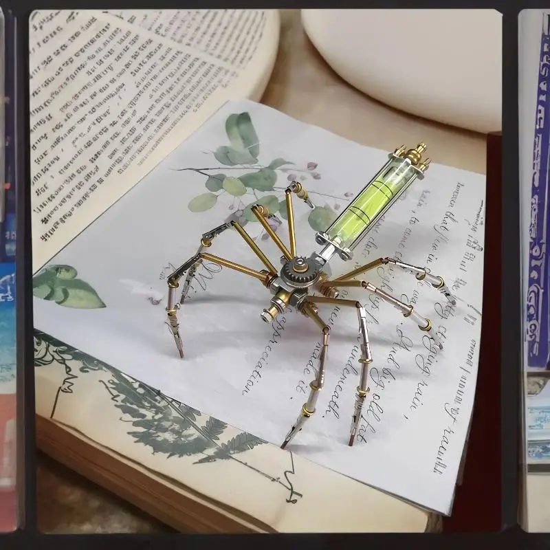 1 комплект 3D-пазлов, сборка насекомых, креативные металлические пазлы ручной работы, набор металлических моделей «сделай сам», механический паук
1 комплект 3D-пазлов, сборка насекомых, креативные металлические пазлы ручной работы, набор металлических моделей «сделай сам», механический паук