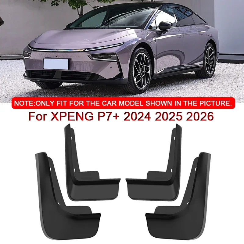 For XPENG P7+ 2024 2025 2026 Car Styling ABS Car Mud Flaps Splash Guard Mudguards MudFlaps Front Rear Fender Auto Accessories
For XPENG P7+ 2024 2025 2026 Car Styling ABS Car Mud Flaps Splash Guard Mudguards MudFlaps Front Rear Fender Auto Accessories