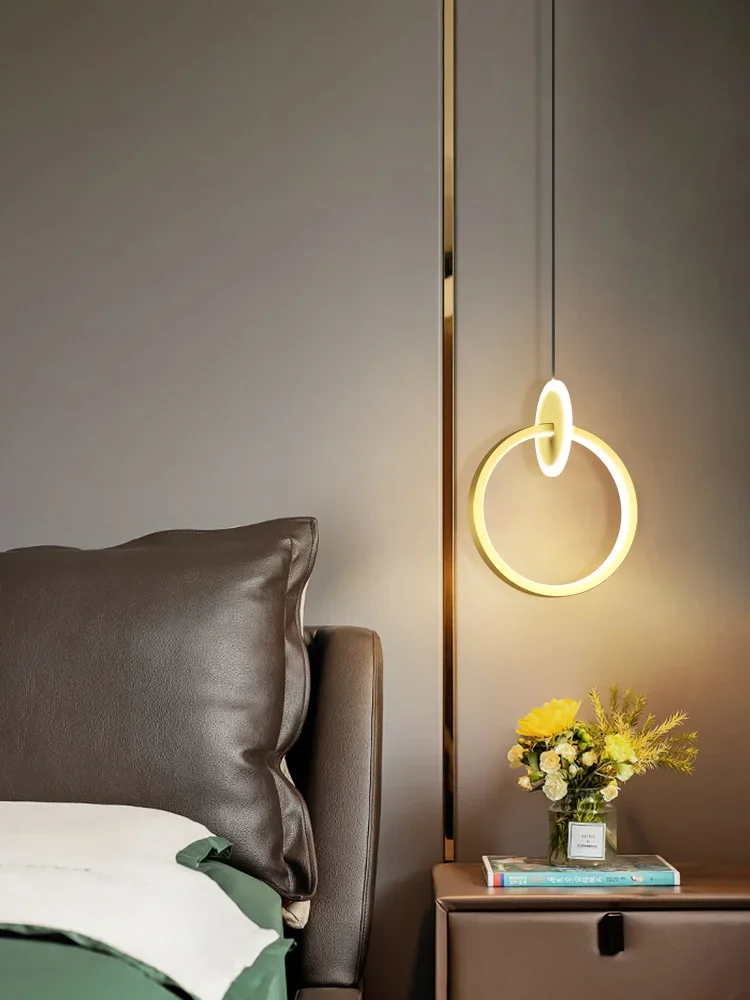 Bedroom Night Chandelier Single Shade Light Luxurious Style Modern Simple Nordic Bar Tv for Living Room Sofa Background Sconces
Bedroom Night Chandelier Single Shade Light Luxurious Style Modern Simple Nordic Bar Tv for Living Room Sofa Background Sconces
