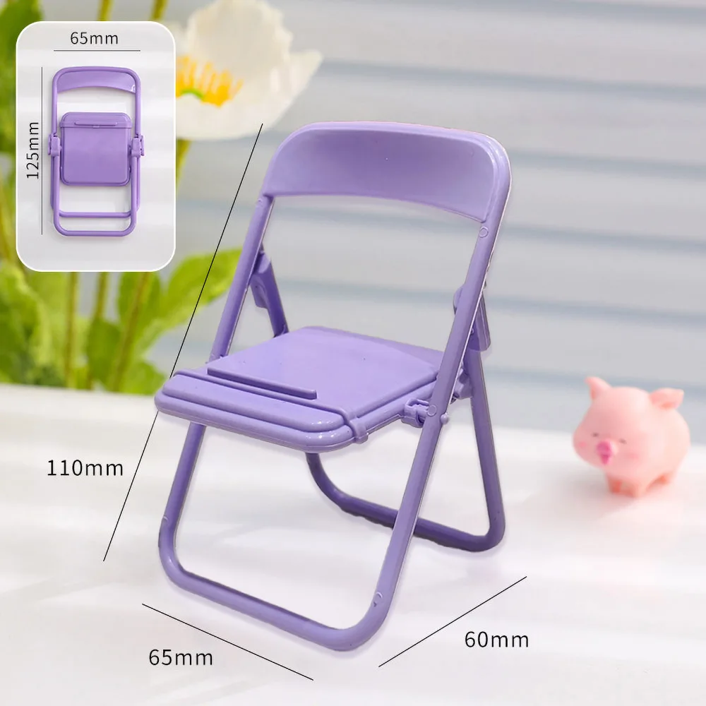Mini Chair Shape Phone Stand Foldable Lazy Mobile Holder Desktop Decor Portable Universal Cellphone Bracket New
Mini Chair Shape Phone Stand Foldable Lazy Mobile Holder Desktop Decor Portable Universal Cellphone Bracket New