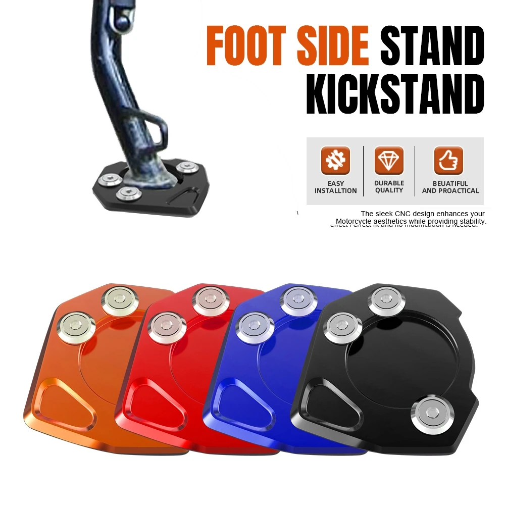 For RC 125 200 390 Duke 690 SMC 950 990 Adventure Supermoto 990 SMT SM/R Foot Side Stand Extension Kickstand Support Plate Base
For RC 125 200 390 Duke 690 SMC 950 990 Adventure Supermoto 990 SMT SM/R Foot Side Stand Extension Kickstand Support Plate Base