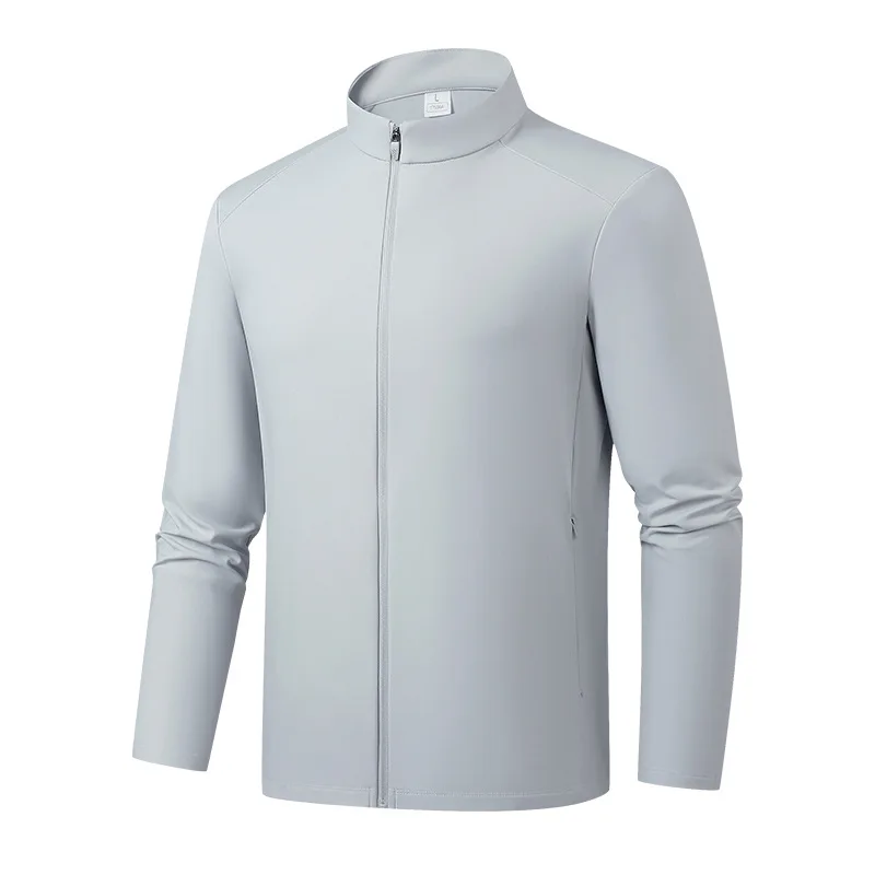Breathable Windproof Casual Fitness Clothing Outdoor Cycling Jacket Men's Running Jacket Autumn Stand Up Collar Sports Unisex 
Breathable Windproof Casual Fitness Clothing Outdoor Cycling Jacket Men's Running Jacket Autumn Stand Up Collar Sports Unisex