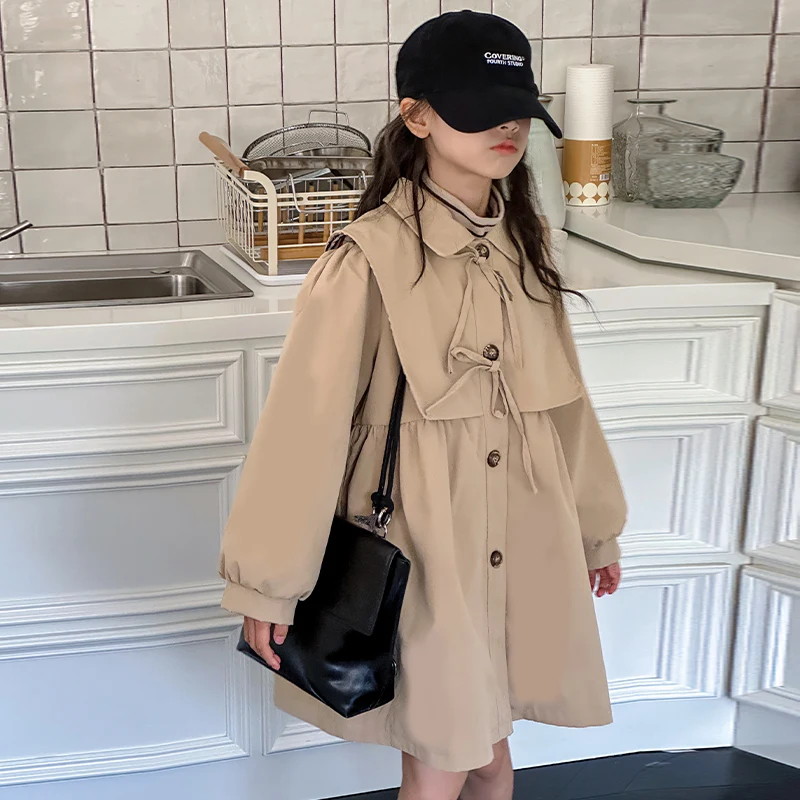 Милый длинный плащ в корейском стиле, ветровка для маленьких девочек, детская одежда, пальто для девочек 2025 года, детская куртка, детская весенне-осенняя одежда
Милый длинный плащ в корейском стиле, ветровка для маленьких девочек, детская одежда, пальто для девочек 2025 года, детская куртка, детская весенне-осенняя одежда