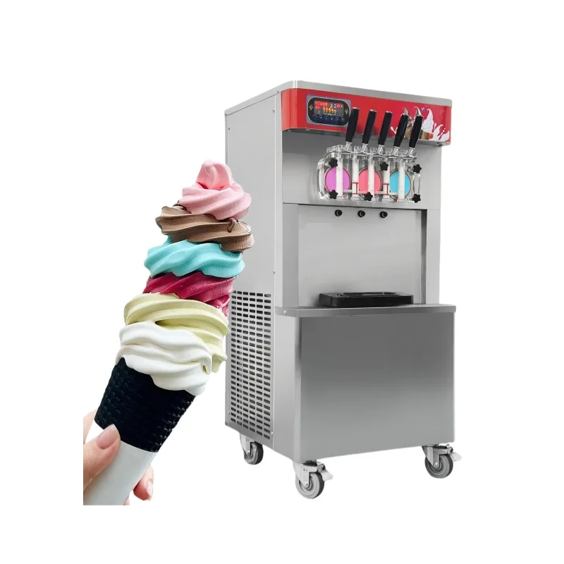 Automatic Commercial Ice Cream Machine for Milkshake Noodle Tray Multi-Flavor Bath Yogurt Mixed Soft Ice Cream
Automatic Commercial Ice Cream Machine for Milkshake Noodle Tray Multi-Flavor Bath Yogurt Mixed Soft Ice Cream