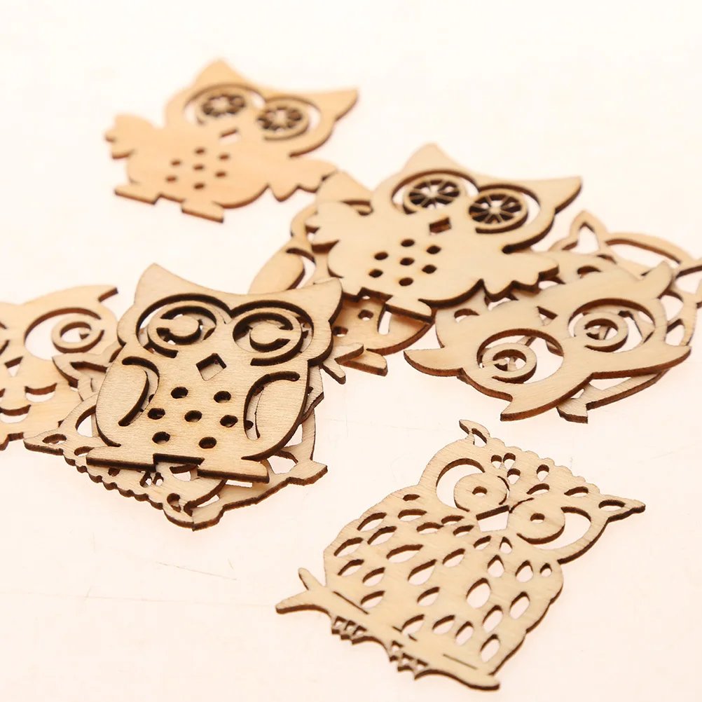 20Pcs Owl Wood Chips Hollow Carved Unfinished Wooden Slices Natural Color DIY Craft Decor Making Craft Ornament
20Pcs Owl Wood Chips Hollow Carved Unfinished Wooden Slices Natural Color DIY Craft Decor Making Craft Ornament