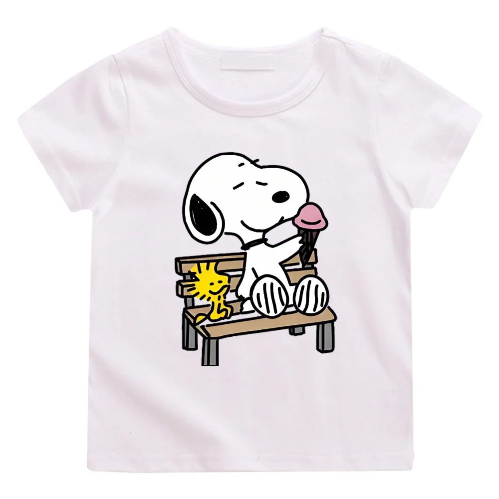 Snoopy Kids Girls Tshirts Cartoon O-neck Graphic Printing T-shirts Baby Short Sleeve Tees Girl Clothes Children Tops Tee Toddler
Snoopy Kids Girls Tshirts Cartoon O-neck Graphic Printing T-shirts Baby Short Sleeve Tees Girl Clothes Children Tops Tee Toddler