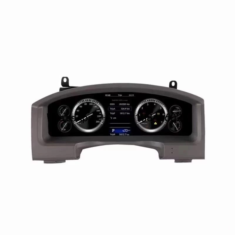 12.3 Inch Screen Linux Dashboard LCD Digital Cluster Speedometer Panel for Toyota Land Cruiser LC200 2008-2020
12.3 Inch Screen Linux Dashboard LCD Digital Cluster Speedometer Panel for Toyota Land Cruiser LC200 2008-2020