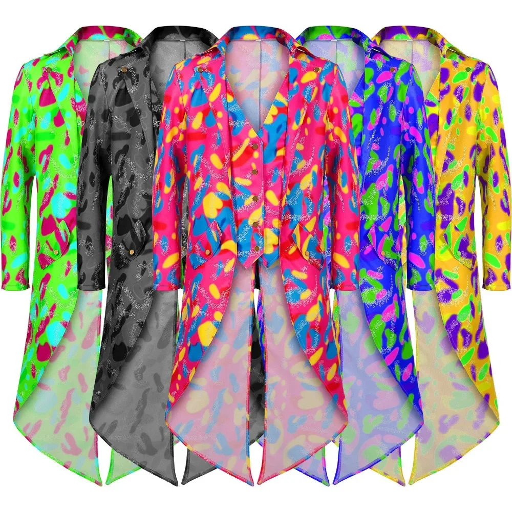 Medieval Colorful Tuxedo Men Fashion Vintage Renaissance Coat Adult Pink Princess Role Play Jacket Halloween Carnival Party
Medieval Colorful Tuxedo Men Fashion Vintage Renaissance Coat Adult Pink Princess Role Play Jacket Halloween Carnival Party