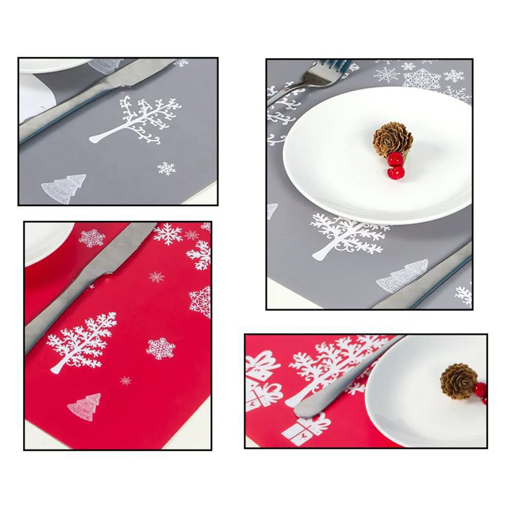 12 Pcs PVC Table Mats Coasters Set Christmas Placemat Heat Resistant Anti Slip Easy Clean Dining Room Decoration
12 Pcs PVC Table Mats Coasters Set Christmas Placemat Heat Resistant Anti Slip Easy Clean Dining Room Decoration