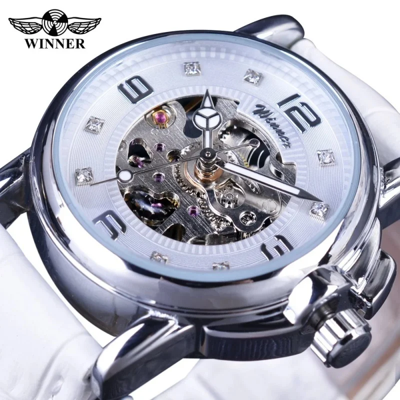 Official brand of free shippingHollow Automatic Mechanical Watch Women's Fashion Casual Small Watch Belt Watch
Official brand of free shippingHollow Automatic Mechanical Watch Women's Fashion Casual Small Watch Belt Watch