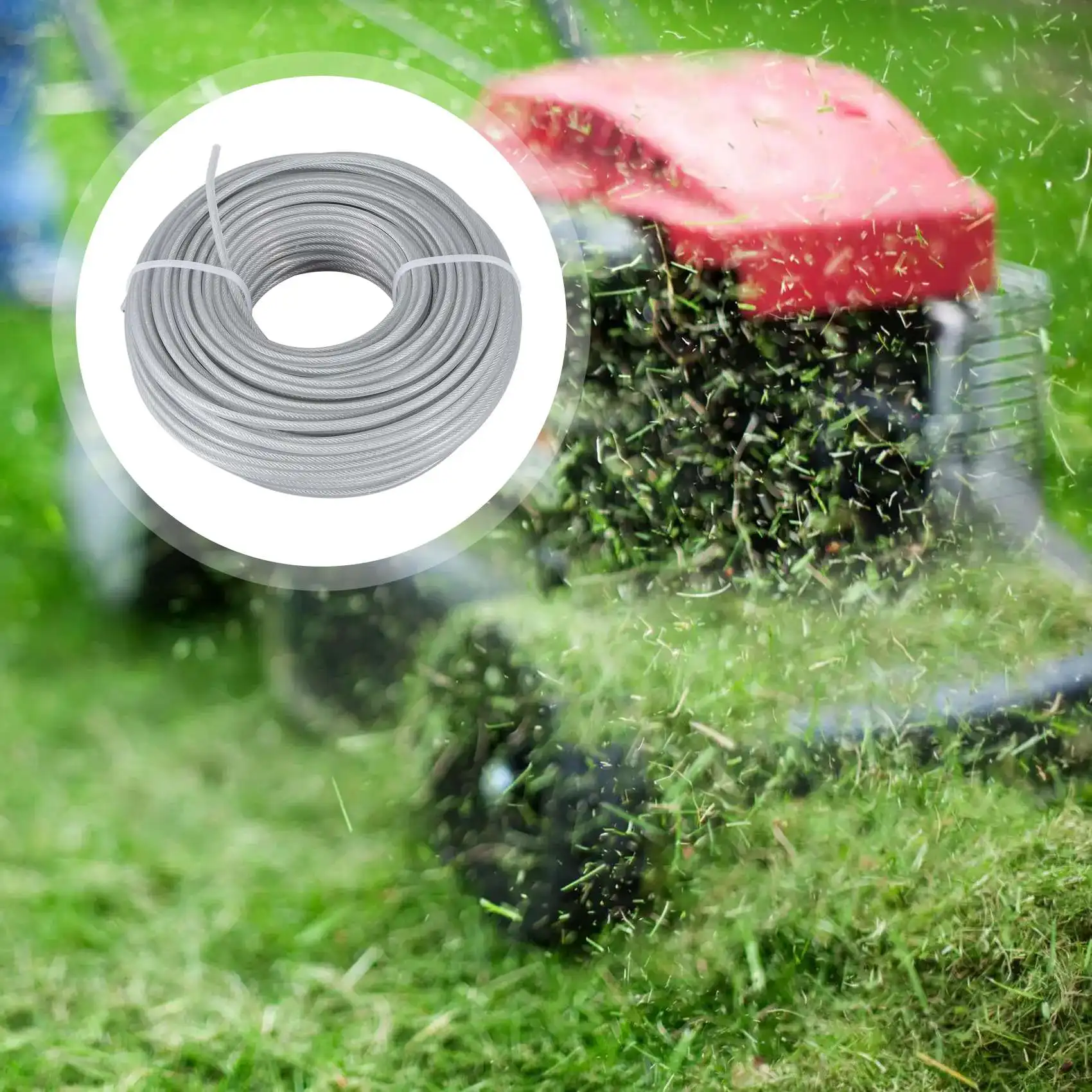 AC88-41M Lawn Mower Wire Mowing Rope Nylon Lawn Mowing Rope Head Mowing Line Mowing Machine Accessories
AC88-41M Lawn Mower Wire Mowing Rope Nylon Lawn Mowing Rope Head Mowing Line Mowing Machine Accessories