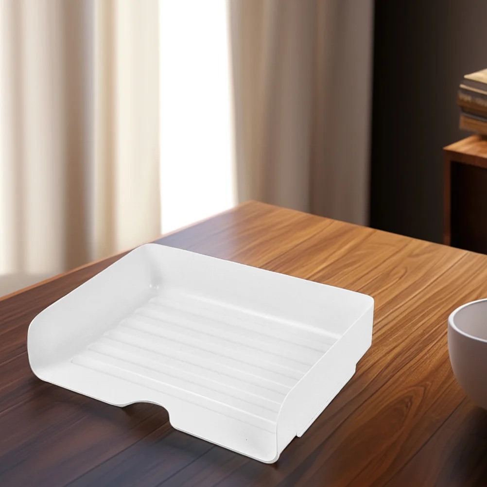 jojofuny 4pcs Clear File Storage Tray Organizer for Desk Letter Paper Document Holder Stackable Office Rack Stand
jojofuny 4pcs Clear File Storage Tray Organizer for Desk Letter Paper Document Holder Stackable Office Rack Stand