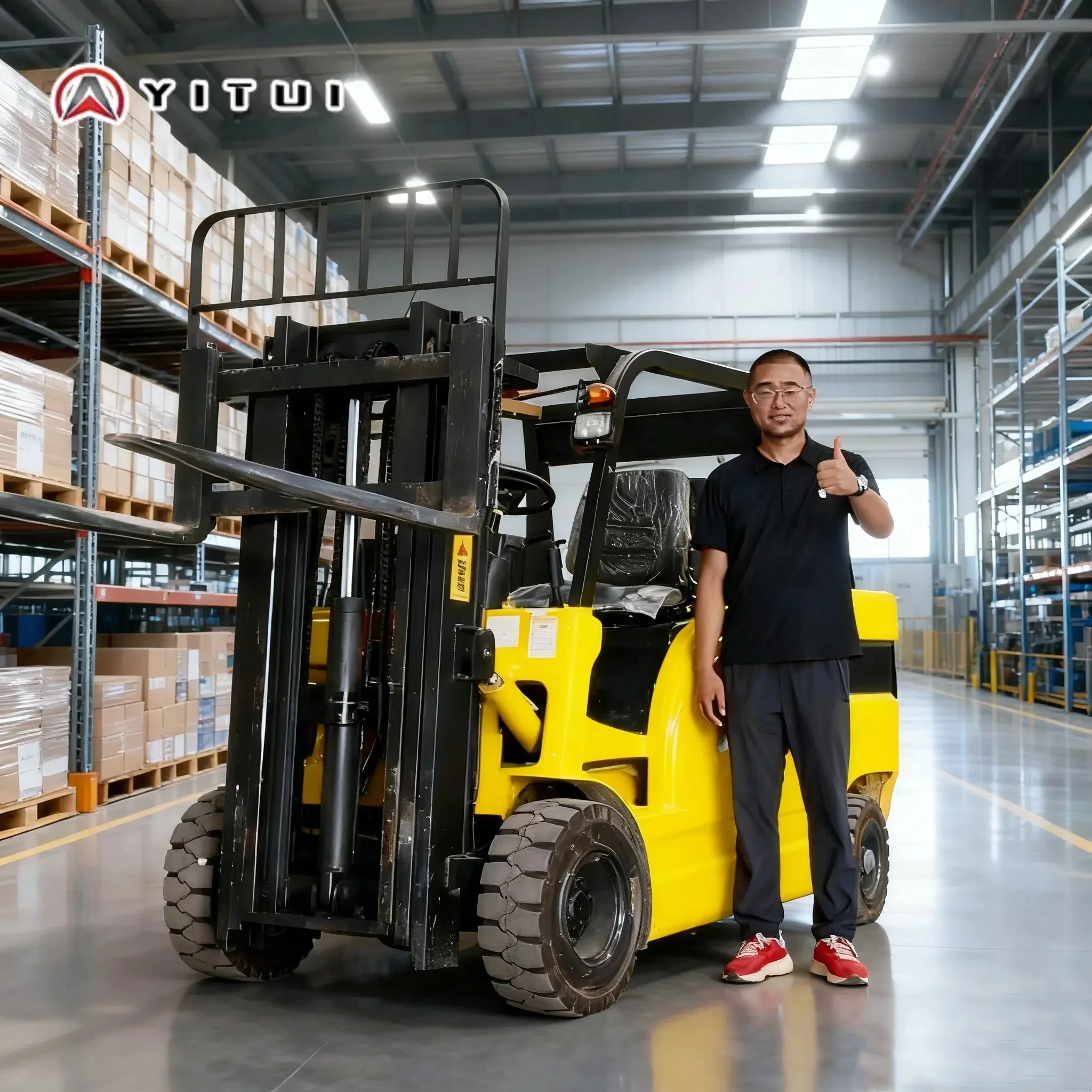 Customized Mini Electric Forklifts 1 Ton 2 Tons 3 Tons Lifting Telescopic Mini Electric Forklifts 
Customized Mini Electric Forklifts 1 Ton 2 Tons 3 Tons Lifting Telescopic Mini Electric Forklifts