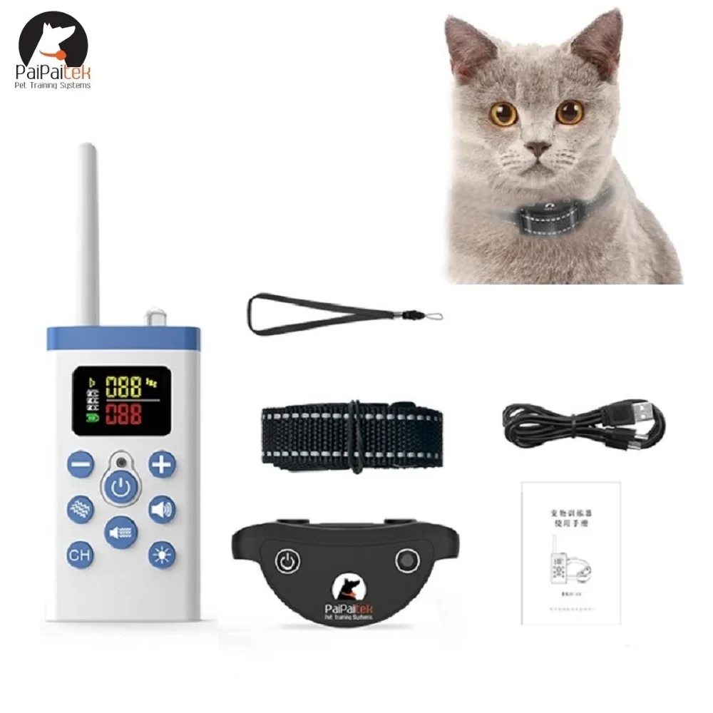 Cat Stop Meow Collar,Cat Vibration Trainer,Cat Anti-Bark Collar,Sound Vibrate Modes Waterproof Rechargeable Cat No Shock Collar
Cat Stop Meow Collar,Cat Vibration Trainer,Cat Anti-Bark Collar,Sound Vibrate Modes Waterproof Rechargeable Cat No Shock Collar