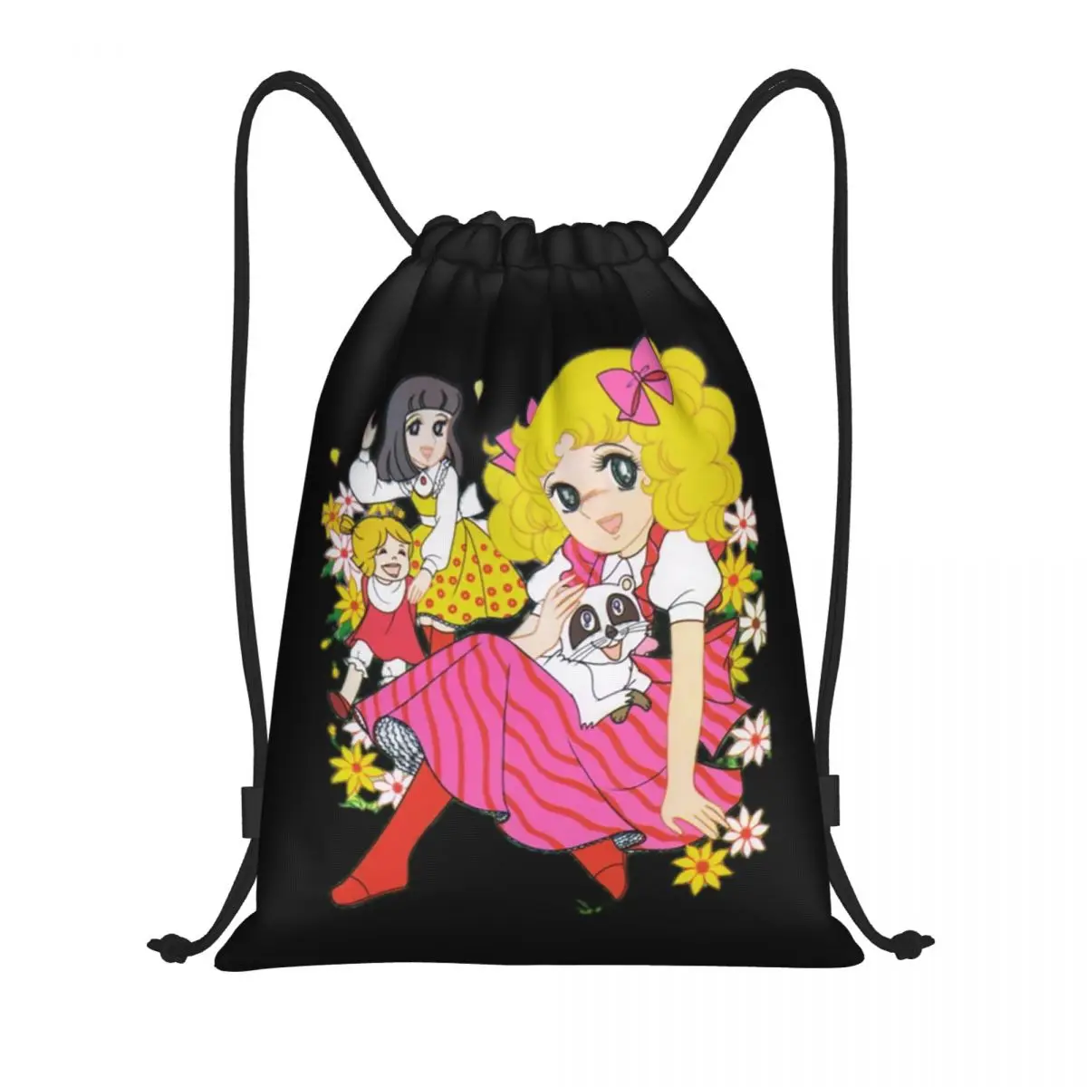 Candy Candy Drawstring Backpack Women Men Gym Sport Sackpack Foldable Animated Anime Movies Training Bag Sack
Candy Candy Drawstring Backpack Women Men Gym Sport Sackpack Foldable Animated Anime Movies Training Bag Sack