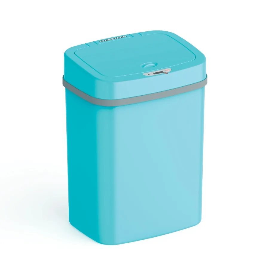 Automatic Bathroom Trash Can, 3 Gallon Plastic Motion Sensor Garbage Bin with Soft Close Lid, Teal for Modern Bathrooms, Leak-R
Automatic Bathroom Trash Can, 3 Gallon Plastic Motion Sensor Garbage Bin with Soft Close Lid, Teal for Modern Bathrooms, Leak-R