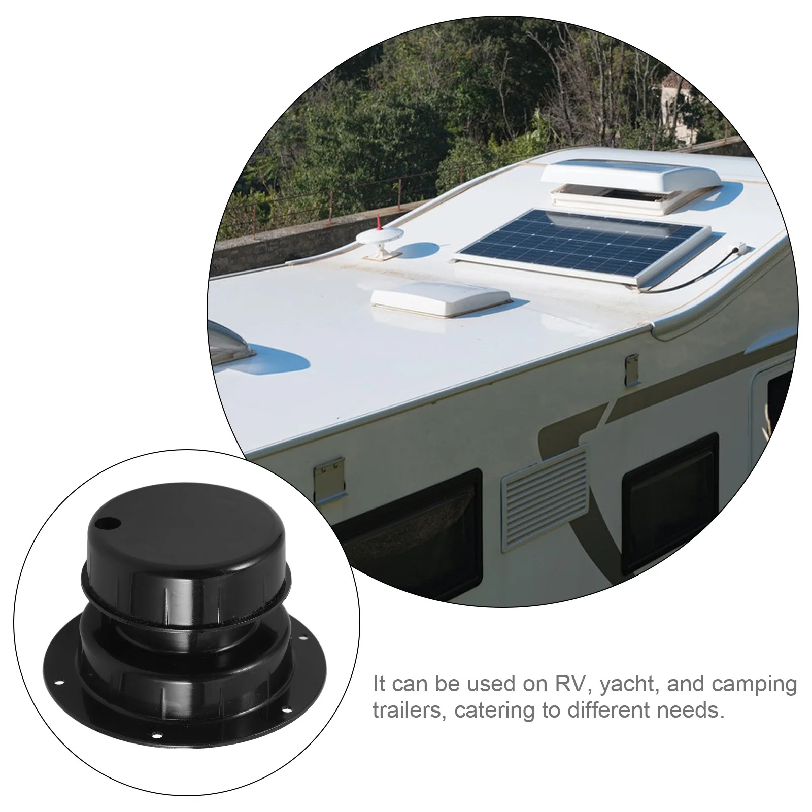 Rv Roof Vent Cover Plastic Plumbing Vent Cap For Trailer Yacht Camper Durable Sewer Ventilation Replacement Part Auto
Rv Roof Vent Cover Plastic Plumbing Vent Cap For Trailer Yacht Camper Durable Sewer Ventilation Replacement Part Auto
