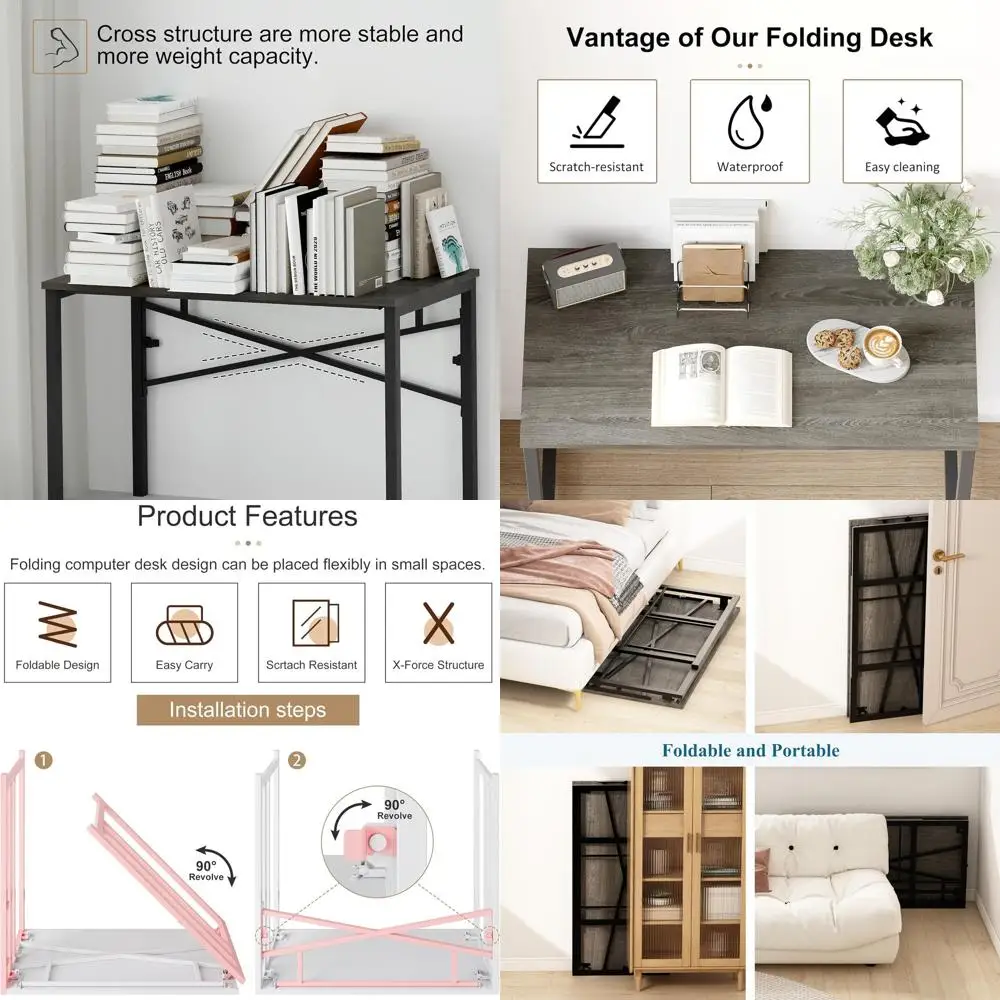 Складной стол из черного дуба 40 — сборка не требуется для домашнего офиса, учебы, письма или игр
Складной стол из черного дуба 40 — сборка не требуется для домашнего офиса, учебы, письма или игр