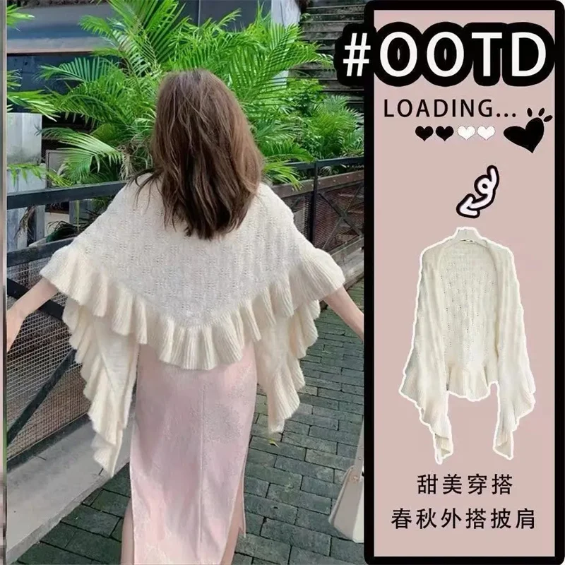 Cheongsam шаль накидка ретро полая кисточка универсальная художественная этническая вязаная куртка треугольный темперамент весенне-осенний кардиган
Cheongsam шаль накидка ретро полая кисточка универсальная художественная этническая вязаная куртка треугольный темперамент весенне-осенний кардиган