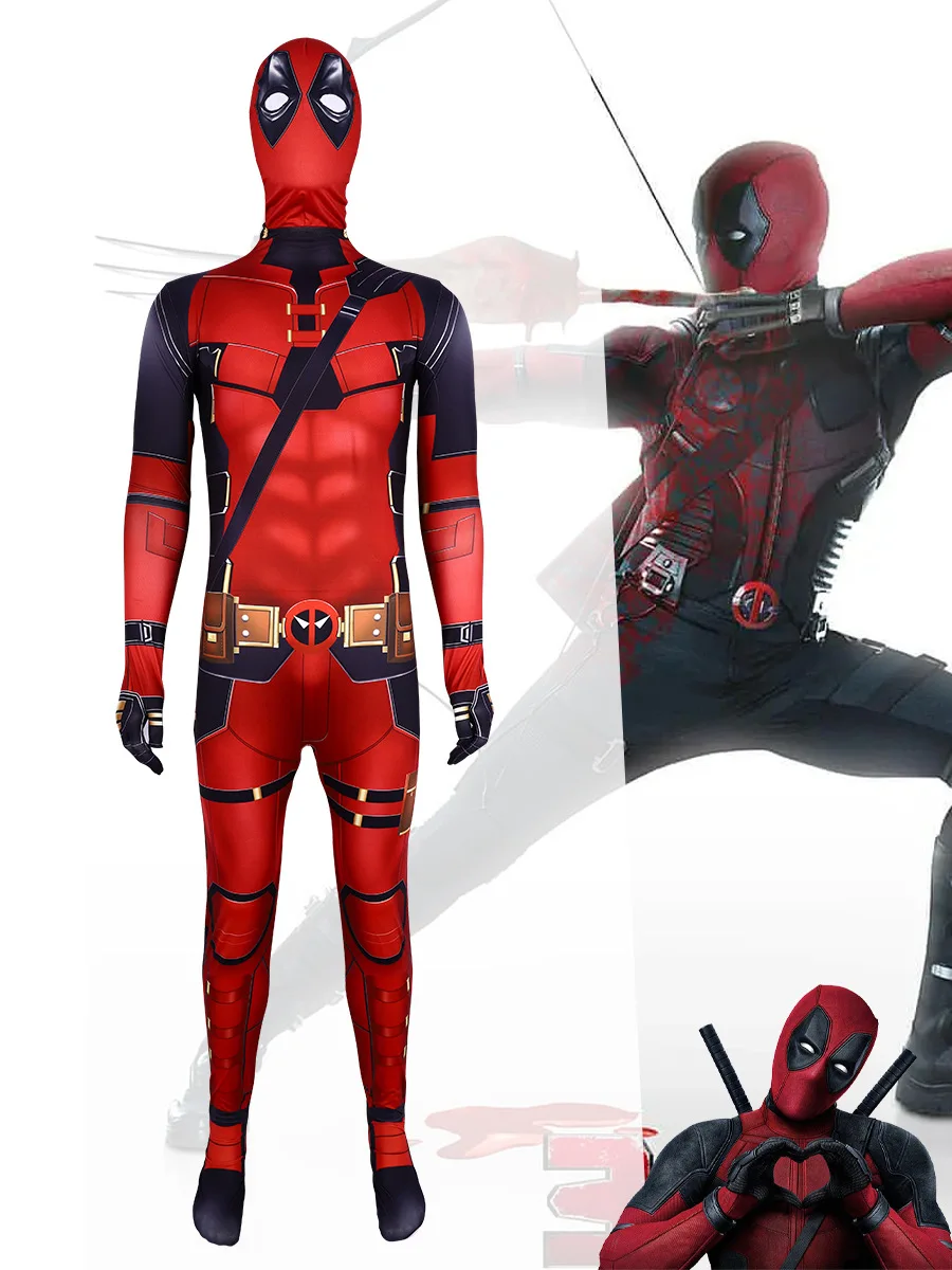 Movie Anime Deadpool Superhero Costume Children's Tight Fitting Outfit Man Women Maillot Halloween Cosplay Party Kid Costume Set
Movie Anime Deadpool Superhero Costume Children's Tight Fitting Outfit Man Women Maillot Halloween Cosplay Party Kid Costume Set