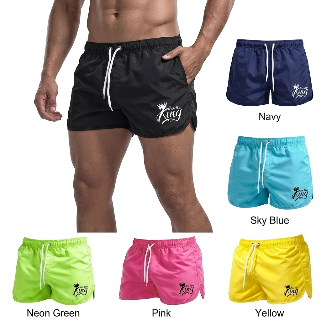 Men's Quick Dry Breathable Swim Shorts Summer Board Shorts with Drawstring Pockets Outdoor Surfing Casual Pants
Men's Quick Dry Breathable Swim Shorts Summer Board Shorts with Drawstring Pockets Outdoor Surfing Casual Pants