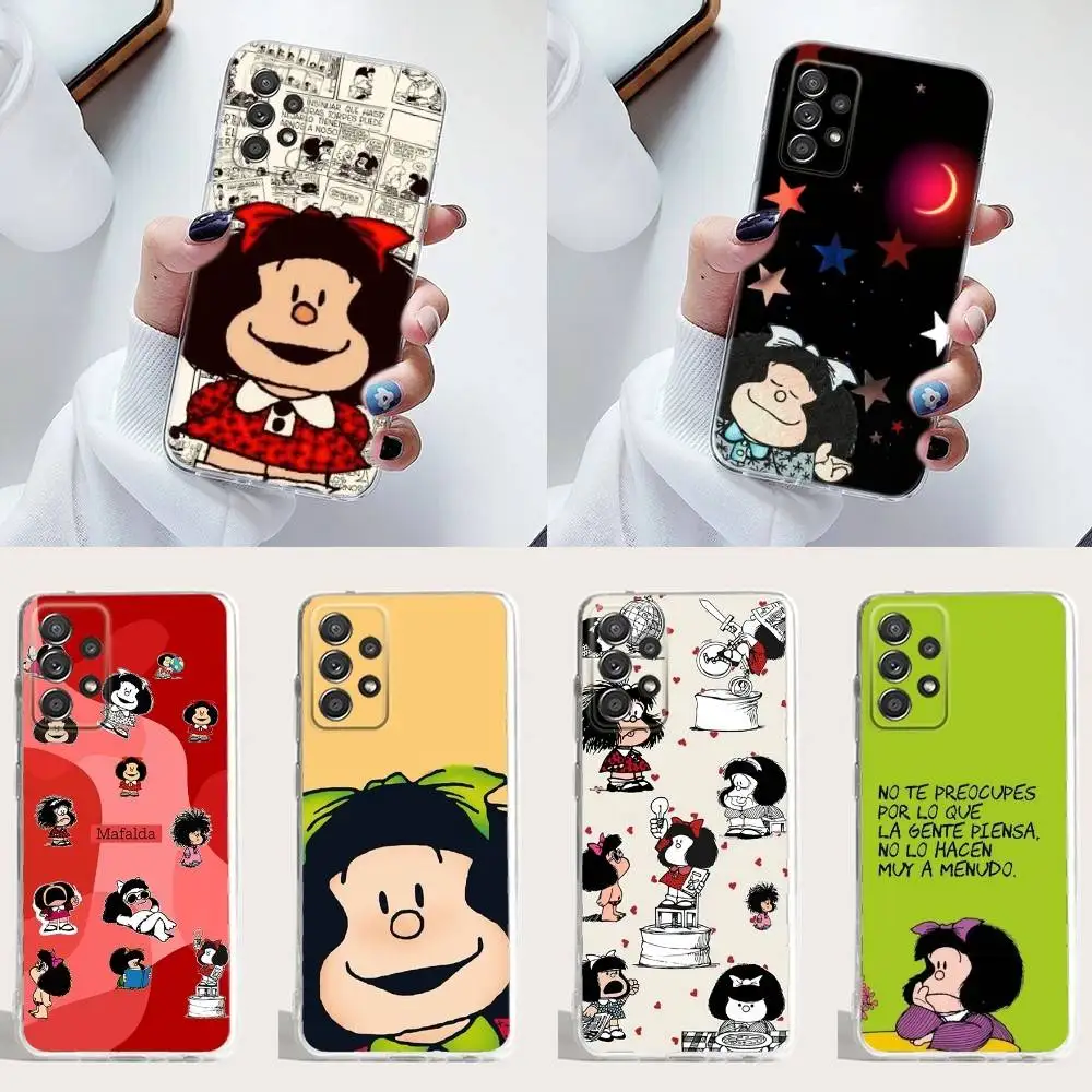 Cute M-Mafaldas Phone Case Silicone For Samsung S30,23,21,22,20 FE lite,S10,9,PIus Note20ultra Soft Transparent
Cute M-Mafaldas Phone Case Silicone For Samsung S30,23,21,22,20 FE lite,S10,9,PIus Note20ultra Soft Transparent