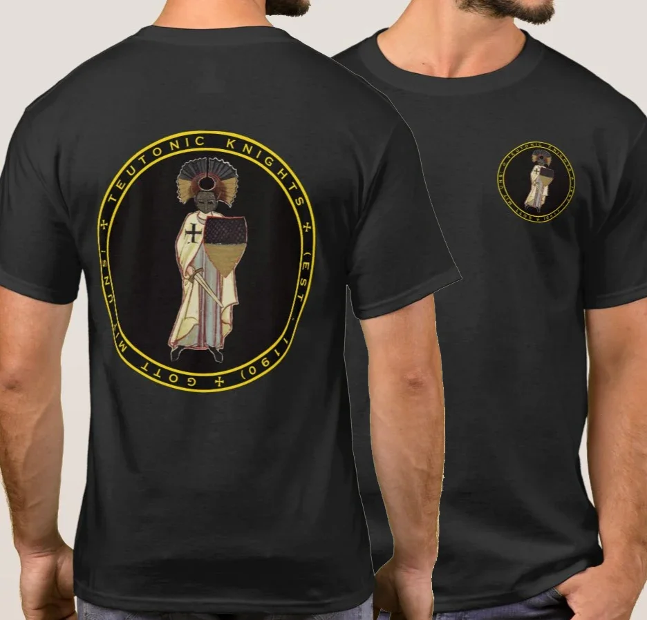 Codex Manesse Teutonic Knight Posing Seal Coat of Arms Printed T-Shirt. Summer Cotton Short Sleeve O-Neck Mens T Shirt New S-3XL
Codex Manesse Teutonic Knight Posing Seal Coat of Arms Printed T-Shirt. Summer Cotton Short Sleeve O-Neck Mens T Shirt New S-3XL