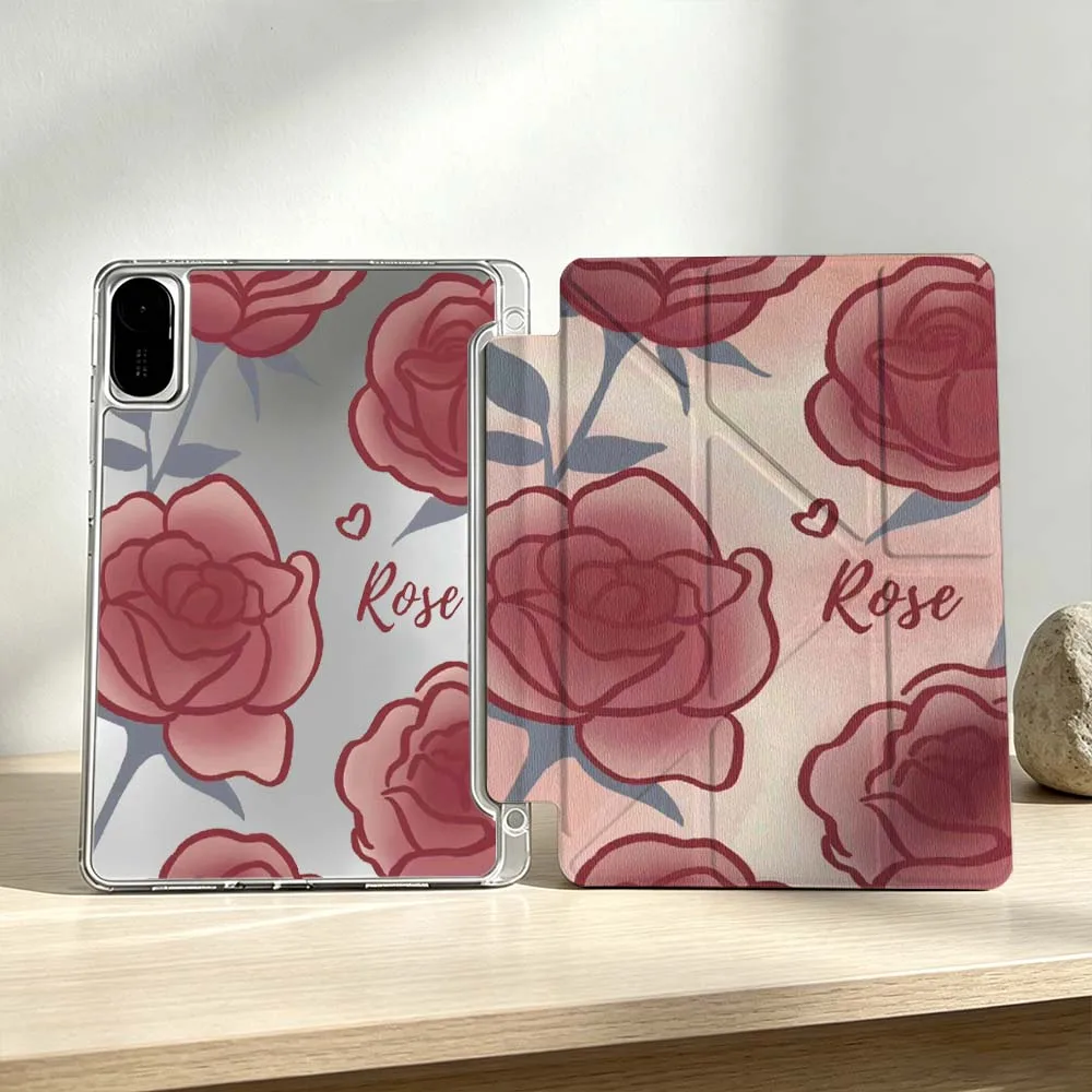 Red Rose Pattern For Xiaomi Mi Pad 8 7 6 5 Pro Redmi Pad SE 2 Poco Pad Foldable 3Y Tablet Case Soft
Red Rose Pattern For Xiaomi Mi Pad 8 7 6 5 Pro Redmi Pad SE 2 Poco Pad Foldable 3Y Tablet Case Soft