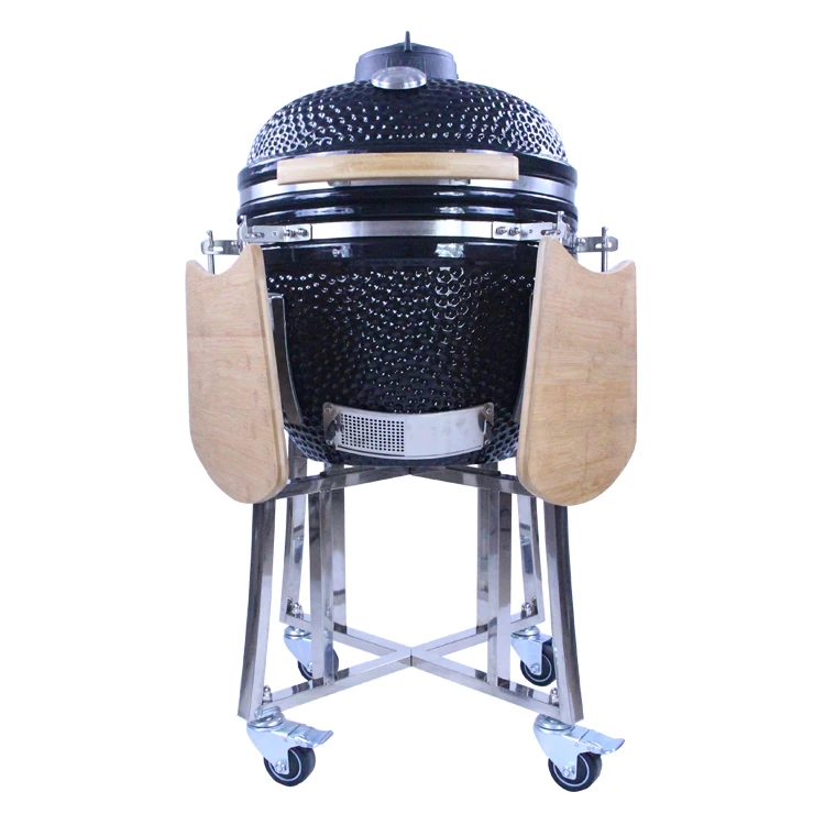 TOPQ 20 Inch OEM Ceramic Big Joe Kamado Grill & Meat Smoker BBQ with Charcoal & Garden Outdoor
TOPQ 20 Inch OEM Ceramic Big Joe Kamado Grill & Meat Smoker BBQ with Charcoal & Garden Outdoor