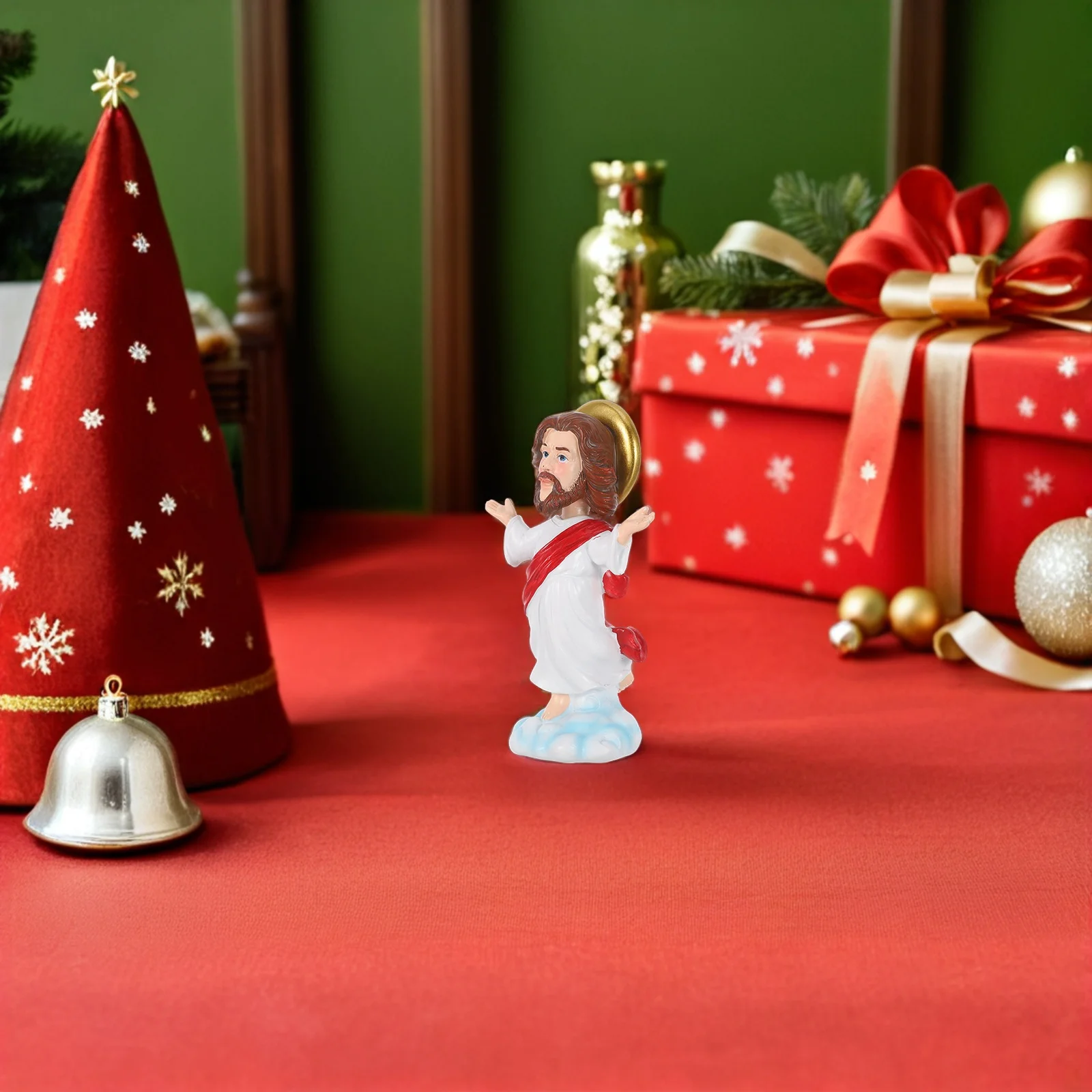 Miniature Jesus Dashboard Ornament Shaking Head Resin Car Dashboard Accessories Religious Desktop Statue Vehicle Center Console
Miniature Jesus Dashboard Ornament Shaking Head Resin Car Dashboard Accessories Religious Desktop Statue Vehicle Center Console